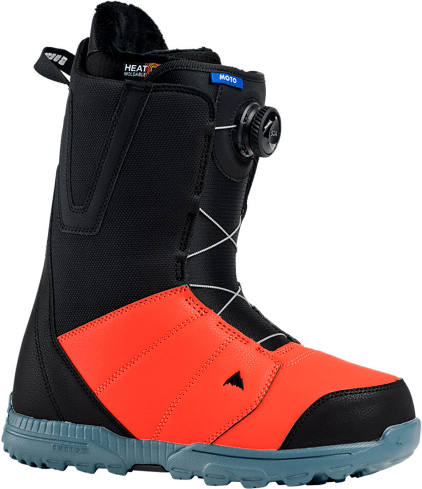 Burton Moto Boa Snowboard Boots Black/Fiesta Red UK 11 Men
