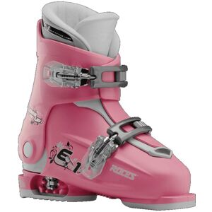 Roces Idea Up Alpine Ski Boots Deep Pink / White 19.0-22.0 Boys,Girls