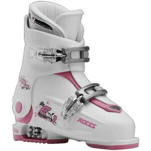 Roces Idea Up Alpine Ski Boots White / Deep Pink 19.0-22.0 Boys,Girls