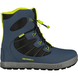 Merrell Snow Bank 4.0 Snow Boots Navy / Lime UK 1 Boys,Girls Merrell Snow Bank 4.0 Snow Boots Navy / Lime UK 1 Boys,Girls