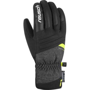 Reusch Seamus R-tex Xt Gloves Black / Black Melange / Safety Yellow 10 Men Reusch Seamus R-tex Xt Gloves Black / Black Melange / Safety Yellow 10 Men