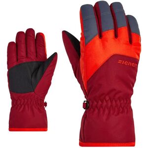 Ziener Lando Gloves Red Cabin / New Red 11 Years Boys,Girls Ziener Lando Gloves Red Cabin / New Red 11 Years Boys,Girls