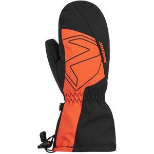 Ziener Lavalino As Mittens Black / Burnt Orange 7 Years Boys,Girls Ziener Lavalino As Mittens Black / Burnt Orange 7 Years Boys,Girls