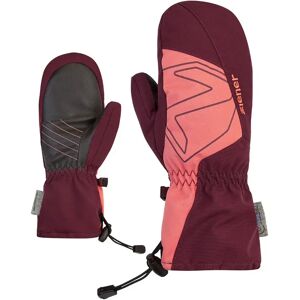 Ziener Lavalino As Mittens Velvet Red 7 Years Boys,Girls Ziener Lavalino As Mittens Velvet Red 7 Years Boys,Girls