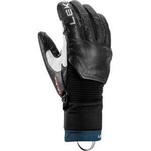 Leki Alpino Hevon Pro 3d Gloves Black / White / Navy Blue 8.0 Men Leki Alpino Hevon Pro 3d Gloves Black / White / Navy Blue 8.0 Men