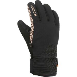 Cairn Elena C-tex Gloves Black / Leopard 7.5 Women Cairn Elena C-tex Gloves Black / Leopard 7.5 Women