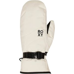 Roxy Jetty Solid Mittens Whisper White S Women Roxy Jetty Solid Mittens Whisper White S Women