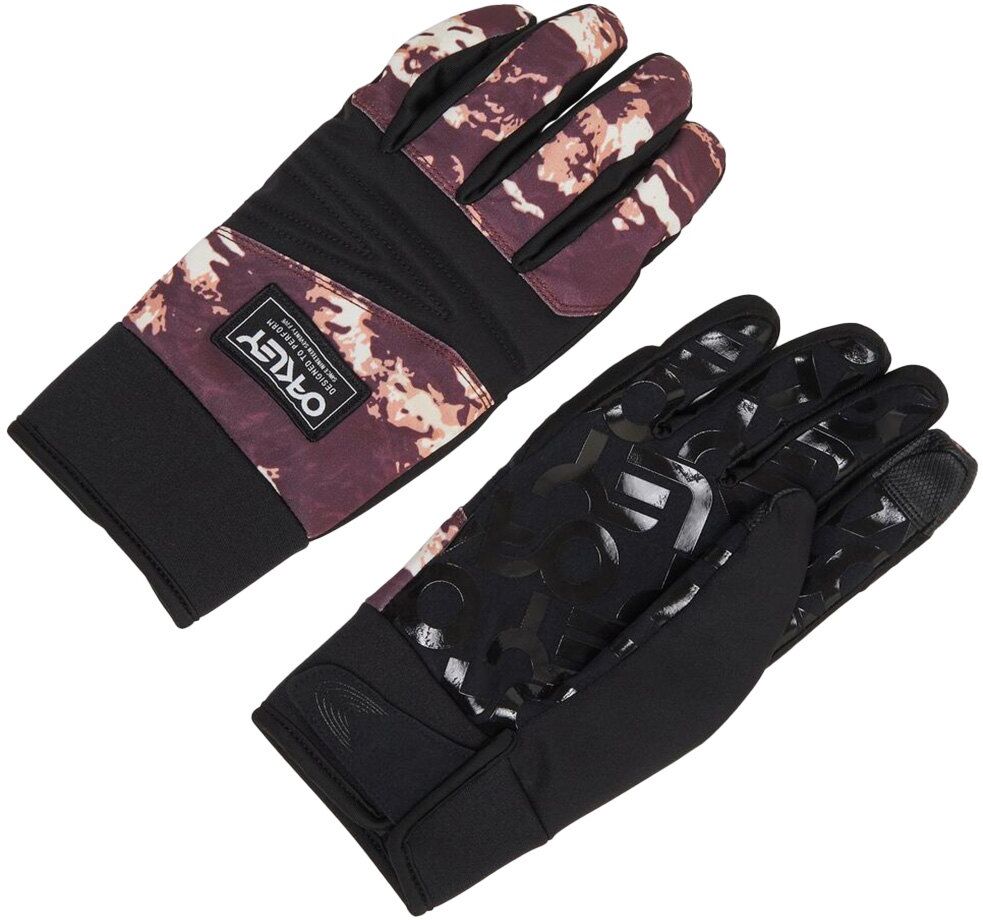 Oakley Apparel Printed Park B1bs Gloves Tiger Camo Desert S Men
