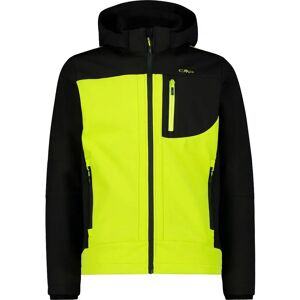 Cmp 3a01787n Softshell Jacket Acido / Nero 4XL Men Cmp 3a01787n Softshell Jacket Acido / Nero 4XL Men