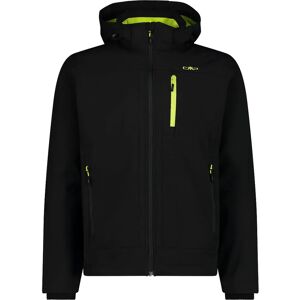 Cmp 3a01787n Softshell Jacket Nero / Acido M Men Cmp 3a01787n Softshell Jacket Nero / Acido M Men