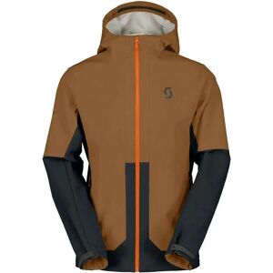 Scott Explorair Softshell Jacket Black / Bread Brown L Men Scott Explorair Softshell Jacket Black / Bread Brown L Men