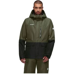 Mammut Fall Line Hardshell Thermo Jacket Dark Marsh / Black M Men Mammut Fall Line Hardshell Thermo Jacket Dark Marsh / Black M Men