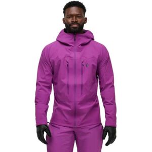 Black Diamond Dawn Patrol Hybrid Shell Jacket Pit Purple L Men Black Diamond Dawn Patrol Hybrid Shell Jacket Pit Purple L Men