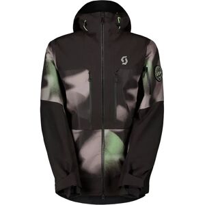 Scott Vertic Ripstop 3l Jacket Evening Greyprint / Black M Men Scott Vertic Ripstop 3l Jacket Evening Greyprint / Black M Men