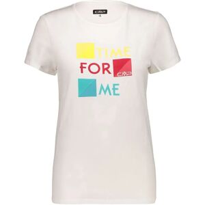 Cmp 39d4906 Short Sleeve T-shirt B.Co Gesso S Women Cmp 39d4906 Short Sleeve T-shirt B.Co Gesso S Women