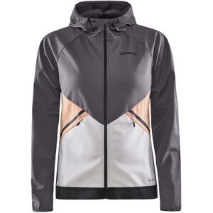 Craft Core Glide Hood Softshell Jacket Granite / Ash S Women Craft Core Glide Hood Softshell Jacket Granite / Ash S Women