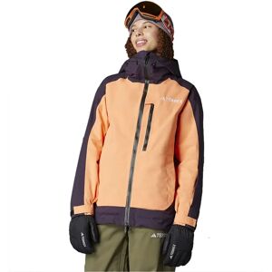 Adidas Terrex Xperior 2l Insulated Rain.rdy Jacket Amber Tint S20 / Aurora Black XS Women Adidas Terrex Xperior 2l Insulated Rain.rdy Jacket Amber Tint S20 / Aurora Black XS Women