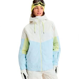 Roxy Cross Contour Jacket Ice Blue XS Women Roxy Cross Contour Jacket Ice Blue XS Women
