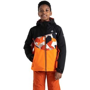 Dare2b Humour Ii Jacket Puffins Orange Geo Camo / Black 3-4 Years Boys,Girls Dare2b Humour Ii Jacket Puffins Orange Geo Camo / Black 3-4 Years Boys,Girls