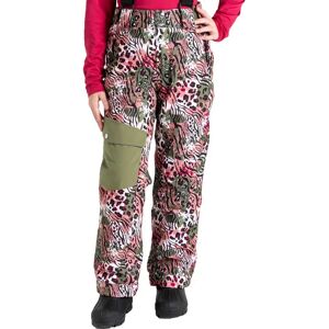 Dare2b Pow Pants Olivine Green Leopard Print 15-16 Years Girls Dare2b Pow Pants Olivine Green Leopard Print 15-16 Years Girls