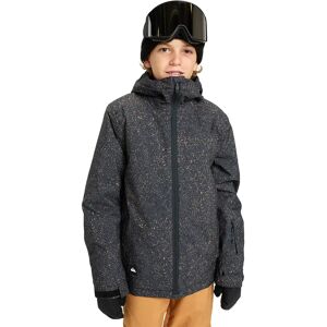 Quiksilver Mission Printed Jacket Mountain Static True Black 124 Months Boys Quiksilver Mission Printed Jacket Mountain Static True Black 124 Months Boys