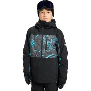 Quiksilver Side Hit Printed Jacket Ravemix True Black 6-7 Years Boys Quiksilver Side Hit Printed Jacket Ravemix True Black 6-7 Years Boys