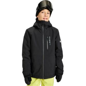 Quiksilver Side Hit Solid Jacket True Black 14 Years Boys Quiksilver Side Hit Solid Jacket True Black 14 Years Boys
