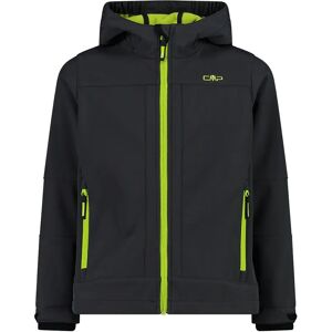 Cmp Fix Hood 3a00094 Softshell Jacket Antracite / Acido 8 Years Boys,Girls Cmp Fix Hood 3a00094 Softshell Jacket Antracite / Acido 8 Years Boys,Girls