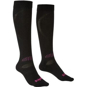 Bridgedale Race Merino Performance Long Socks Black / Pink EU 41-43 Women Bridgedale Race Merino Performance Long Socks Black / Pink EU 41-43 Women