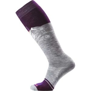 Smartwool Snowboard Targeted Cushion Valley Socks Light Gray UK 8-10.5 Women Smartwool Snowboard Targeted Cushion Valley Socks Light Gray UK 8-10.5 Women