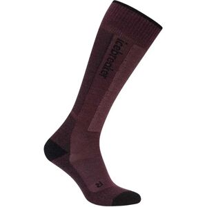 Icebreaker Merino Blend Ski+ Light Otc Socks Java / Black / Summit UK 7-8.5 Women Icebreaker Merino Blend Ski+ Light Otc Socks Java / Black / Summit UK 7-8.5 Women