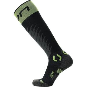 Uyn Ski One Merino Long Socks Black / Lime UK 3-5 Men Uyn Ski One Merino Long Socks Black / Lime UK 3-5 Men