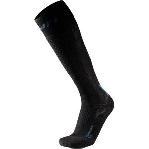Uyn Ski One Pure Snow Long Socks Black / Blue UK 8-9.5 Men Uyn Ski One Pure Snow Long Socks Black / Blue UK 8-9.5 Men