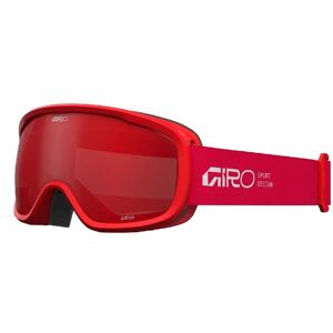 Giro Buster Stacked Junior Ski Goggles Red Stacked Amber Scarlet/CAT2 Boys,Girls