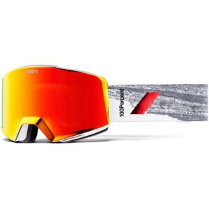 100percent Norg Ski Goggles Badlands Mirror Red Lens/CAT3 Men,Women 100percent Norg Ski Goggles Badlands Mirror Red Lens/CAT3 Men,Women