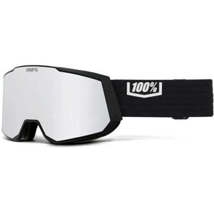 100percent Snowcraft Xl Hiper Ski Goggles Black / Silver Mirror Silver Lens/CAT1 Men,Women 100percent Snowcraft Xl Hiper Ski Goggles Black / Silver Mirror Silver Lens/CAT1 Men,Women