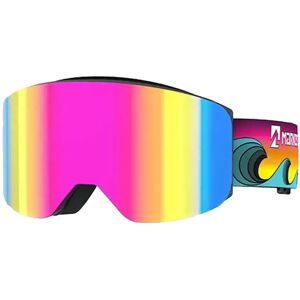 Marker Squadron Magnet+ Abm Edition Ski Goggles Black Rainbow Mirror Men,Women Marker Squadron Magnet+ Abm Edition Ski Goggles Black Rainbow Mirror Men,Women