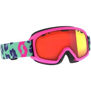 Scott Witty Chrome Junior Ski Goggles Mint Green / Neon Pink Enhancer Purple Chrome/CAT2 Boys,Girls Scott Witty Chrome Junior Ski Goggles Mint Green / Neon Pink Enhancer Purple Chrome/CAT2 Boys,Girls