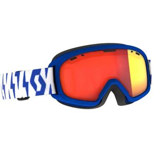Scott Witty Chrome Junior Ski Goggles White / Blue Enhancer Silver Chrome/CAT2 Boys,Girls Scott Witty Chrome Junior Ski Goggles White / Blue Enhancer Silver Chrome/CAT2 Boys,Girls