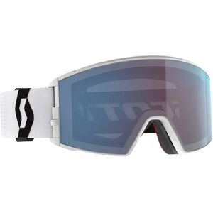 Scott React Ski Goggles Mineral White / Black Enhancer Blue Chrome/CAT2 Men,Women Scott React Ski Goggles Mineral White / Black Enhancer Blue Chrome/CAT2 Men,Women