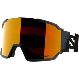 Salomon S/view 3 Ski Goggles Black Mid Red/CAT2 Men,Women Salomon S/view 3 Ski Goggles Black Mid Red/CAT2 Men,Women
