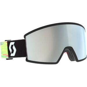 Scott Ambit Ski Goggles Black / Neon Yellow Amplifier White Chrome/CAT2 Men,Women Scott Ambit Ski Goggles Black / Neon Yellow Amplifier White Chrome/CAT2 Men,Women