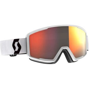 Scott Factor Pro Ski Goggles Mineral White / Black Amplifier Red Chrome/CAT3 Men,Women Scott Factor Pro Ski Goggles Mineral White / Black Amplifier Red Chrome/CAT3 Men,Women