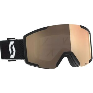 Scott Shield Ls Photochromic Ski Goggles Black / White Light Sensitive Bronze Chrome/CAT1-3 Men,Women Scott Shield Ls Photochromic Ski Goggles Black / White Light Sensitive Bronze Chrome/CAT1-3 Men,Women