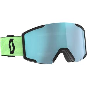 Scott Shield Ski Goggles Glow Green Amplifier Ice Chrome/CAT2 Men,Women Scott Shield Ski Goggles Glow Green Amplifier Ice Chrome/CAT2 Men,Women