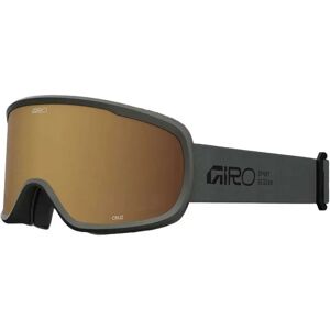 Giro Cruz Stacked Ski Goggles Olive Green Stacked Amber Gold/CAT2 Men,Women Giro Cruz Stacked Ski Goggles Olive Green Stacked Amber Gold/CAT2 Men,Women