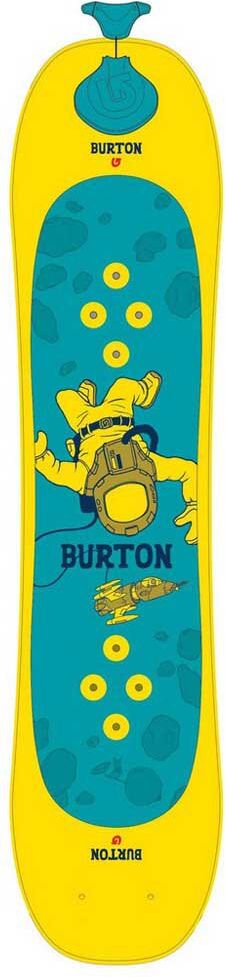 Burton Riglet Junior Snowboard Blue / Yellow 90 Boys,Girls