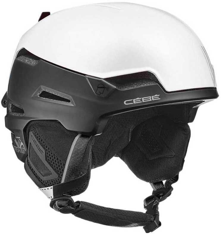 Cebe Versatile Visor Helmet White Shiny Black Matte 59-61 cm unisex