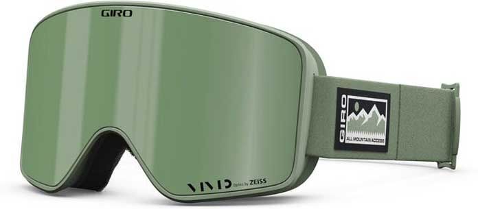 Giro Method Ski Goggles Green Access Vivid Envy/CAT2+Vivid Infrared/CAT1 Men,Women