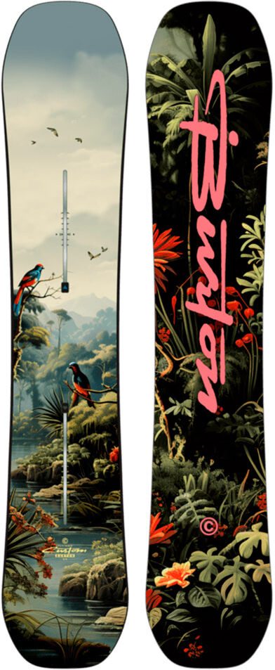 Burton Custom Flying V Snowboard Jungle 162W Men